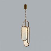 Подвесной светильник Odeon Light M1lano 7066/15L цвет плафона/подвески Бежевый, цвет арматуры Бронза-3