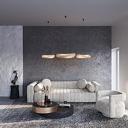 Подвесной светильник Odeon Light S1lk 7067/36L цвет плафона/подвески Белый, цвет арматуры Черный-5