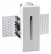 Встраиваемый светильник Odeon Light Gips 7082/3WL цвет плафона/подвески Белый, цвет арматуры Белый