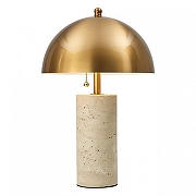 Настольная лампа Odeon Light Rufina 7089/2T цвет плафона/подвески Бронза, цвет арматуры Бежевый-1