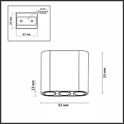 Накладной светильник Odeon Light Small 7091/8CL цвет плафона/подвески Белый, цвет арматуры Белый-3