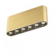 Накладной светильник Odeon Light Small 7093/15CL цвет плафона/подвески Бронза, цвет арматуры Бронза-1