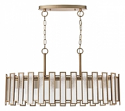 Подвесной светильник Lightstar Agave 712162 цвет плафона/подвески Прозрачный, Бежевый, цвет арматуры Бежевый-1