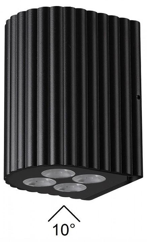 Накладной светильник Odeon Light NATURE 7127/8WL цвет черный