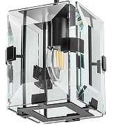 Подвесной светильник Lightstar Novara 713217 цвет плафона/подвески Прозрачный, цвет арматуры Черный-2