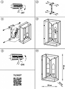 Накладной светильник Lightstar Regolo 713627 цвет Золото, Черный-2