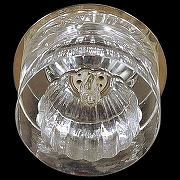 Встраиваемый светильник Sneha 7190/H G9 GD цвет плафона/подвески Прозрачный, цвет арматуры Золото