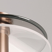 Подвесной светильник DeMarkt Ауксис 12 722013303 цвет плафона/подвески Прозрачный, цвет арматуры Медь, Черный-8