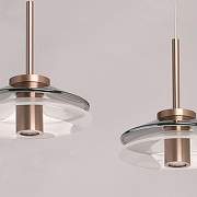 Подвесной светильник DeMarkt Ауксис 12 722013303 цвет плафона/подвески Прозрачный, цвет арматуры Медь, Черный-9