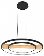 Подвесной светильник Lightstar Lod1 723227 цвет плафона/подвески Коричневый, Черный, цвет арматуры Черный-1