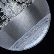 Подвесной светильник DeMarkt Капелия 1 730010315 цвет плафона/подвески Прозрачный, Серебро, цвет арматуры Серебро-2