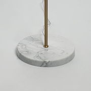 Торшер DeMarkt Капелия 4 730041506 цвет плафона/подвески Прозрачный, цвет арматуры Бронза-6