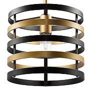 Подвесной светильник Lightstar Eps1lon 735010 цвет плафона/подвески Латунь, цвет арматуры Латунь, Черный