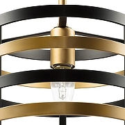 Подвесной светильник Lightstar Eps1lon 735010 цвет плафона/подвески Латунь, цвет арматуры Латунь, Черный-2