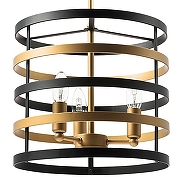 Подвесной светильник Lightstar Eps1lon 735030 цвет плафона/подвески Латунь, цвет арматуры Латунь, Черный