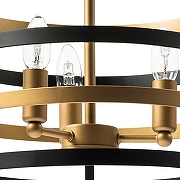 Подвесной светильник Lightstar Eps1lon 735030 цвет плафона/подвески Латунь, цвет арматуры Латунь, Черный-2