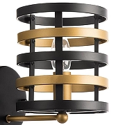 Бра Lightstar Eps1lon 735610 цвет плафона/подвески Латунь, цвет арматуры Латунь, Черный-1