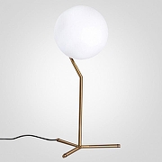 Настольная лампа Imperiumloft Flexic Lights Family Michael Anastassiades 73678-22 цвет плафона/подвески Белый, цвет арматуры Латунь
