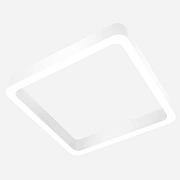 Накладной светильник Siled SUPER-ELIPSE 7372555 цвет плафона/подвески Белый, цвет арматуры Белый