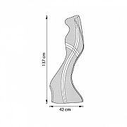 Торшер Lightstar Varese 738783 цвет плафона/подвески Прозрачный, цвет арматуры Золото-9