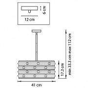 Светильник на штанге Lightstar Amer1go 746048 цвет плафона/подвески Прозрачный, Хром, цвет арматуры Хром-1