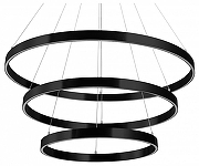 Подвесной светильник Lightstar Saturno 748227 цвет плафона/подвески Черный, цвет арматуры Черный