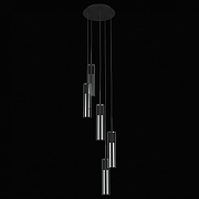 Подвесной светильник Lightstar C1l1no 756057 цвет плафона/подвески Прозрачный, Хром, цвет арматуры Черный-1