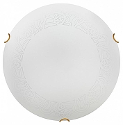 Накладной светильник Sonex Ammonite 7602/BL цвет плафона/подвески Белый, цвет арматуры Золото