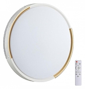 Накладной светильник Sonex Vel1o 7612/DL цвет плафона/подвески Белый, Золото, цвет арматуры Белый