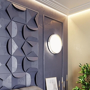 Накладной светильник Sonex Vel1o 7612/DL цвет плафона/подвески Белый, Золото, цвет арматуры Белый-6