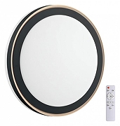 Накладной светильник Sonex Akuna 7620/DL цвет плафона/подвески Белый, Черный, цвет арматуры Белый