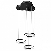 Подвесной светильник Lightstar Un1tar1o 763337 цвет плафона/подвески Белый, Черный, цвет арматуры Черный