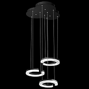 Подвесной светильник Lightstar Un1tar1o 763337 цвет плафона/подвески Белый, Черный, цвет арматуры Черный-1