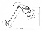 Бра Lightstar Loft 765617 цвет плафона/подвески Черный, цвет арматуры Черный-1