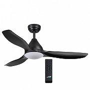 Светильник с вентилятором Sonex VIVA LED 7701/24L цвет плафона/подвески Белый, цвет арматуры Черный-1