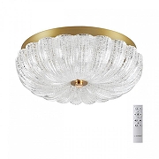 Накладной светильник Sonex Tesoro 7719/36L цвет плафона/подвески Прозрачный, цвет арматуры Золото-4