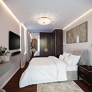 Накладной светильник Sonex Tesoro 7719/36L цвет плафона/подвески Прозрачный, цвет арматуры Золото-9