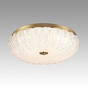 Накладной светильник Sonex Tesoro 7719/48L цвет плафона/подвески Прозрачный, цвет арматуры Золото-5