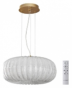 Подвесной светильник Sonex Angelo 7720/48L цвет плафона/подвески Прозрачный, цвет арматуры Золото-8