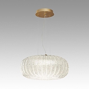Подвесной светильник Sonex Angelo 7720/48L цвет плафона/подвески Прозрачный, цвет арматуры Золото-9