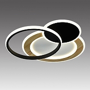 Накладной светильник Sonex Pine 7735/80L цвет плафона/подвески Коричневый, Черный, цвет арматуры Белый-2