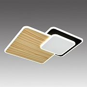 Накладной светильник Sonex Pine 7737/60L цвет плафона/подвески Коричневый, Черный, цвет арматуры Белый-2