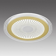 Накладной светильник Sonex Promise 7738/80L цвет плафона/подвески Белый, Золото, цвет арматуры Белый-2