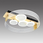 Накладной светильник Sonex Spots 7742/40L цвет плафона/подвески Белый, Прозрачный, цвет арматуры Коричневый-2