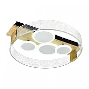 Накладной светильник Sonex Spots 7742/40L цвет плафона/подвески Белый, Прозрачный, цвет арматуры Коричневый-4