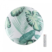 Накладной светильник Sonex Flor1 7748/DL цвет плафона/подвески Зеленый, цвет арматуры Белый-1