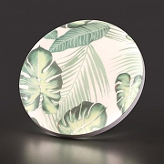 Накладной светильник Sonex Flor1 7748/EL цвет плафона/подвески Зеленый, цвет арматуры Белый-3