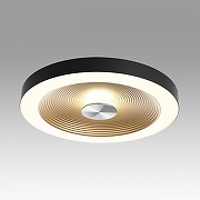 Накладной светильник Sonex Quantum 7753/25L цвет плафона/подвески Черный, Золото, цвет арматуры Черный-2