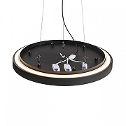 Накладной светильник Sonex Quasar 7756/92L цвет плафона/подвески Белый, Черный, цвет арматуры Черный-3