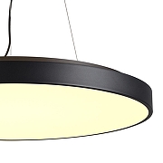 Накладной светильник Sonex Quasar 7756/92L цвет плафона/подвески Белый, Черный, цвет арматуры Черный-4